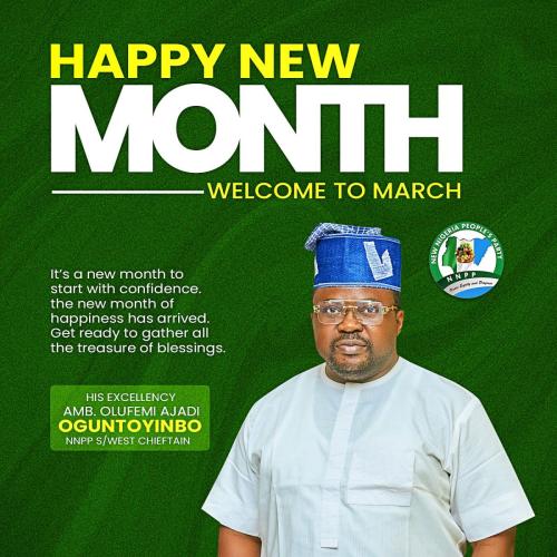 Happy New Month